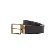 Leren Riem Blakely Barbour , Brown , Unisex