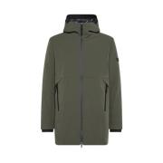 Groene Parka Trench Metide MD Peuterey , Green , Heren