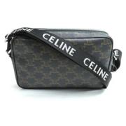 Pre-owned Plastic shoulder-bags Celine Vintage , Black , Dames