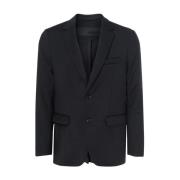 Elegant Piombo Blazer RRD , Gray , Heren