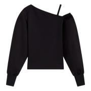 Asymmetrische Sweatshirt Karl Lagerfeld , Blue , Dames