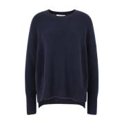 Stijlvolle Marine Sweater - Mila Lisa Yang , Blue , Dames