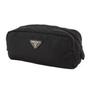 Pre-owned Fabric clutches Prada Vintage , Black , Dames