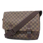 Pre-owned Fabric shoulder-bags Louis Vuitton Vintage , Brown , Dames