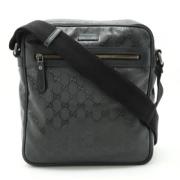 Pre-owned Canvas gucci-bags Gucci Vintage , Black , Dames