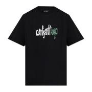 Bedrukt T-shirt Carhartt Wip , Black , Heren