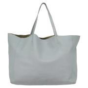 Pre-owned Leather celine-bags Celine Vintage , Gray , Dames