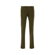 Stretch Modal Blend Army Green Broek PT Torino , Green , Heren