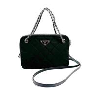 Pre-owned Fabric prada-bags Prada Vintage , Black , Dames