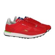 Rode Slip-On Sportieve Sneakers GAS , Red , Heren