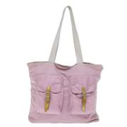 Pre-owned Fabric totes Prada Vintage , Pink , Dames