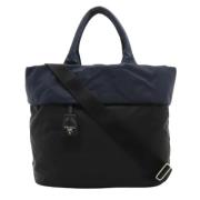 Pre-owned Fabric totes Prada Vintage , Blue , Dames