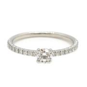 Pre-owned Platinum rings Cartier Vintage , Gray , Dames