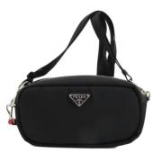 Pre-owned Fabric shoppers Prada Vintage , Black , Dames