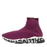 Pre-owned Fabric sneakers Balenciaga Vintage , Purple , Heren