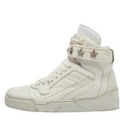 Pre-owned Leather sneakers Givenchy Pre-owned , White , Heren