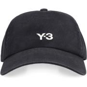 Dad Logo Baseball Cap Y-3 , Black , Unisex