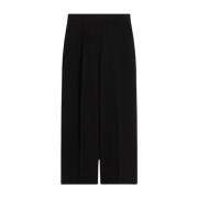 Elegante Straight-Leg Broek Max Mara Weekend , Black , Dames