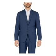 Blauwe Geknoopte Blazer voor Mannen Antony Morato , Blue , Heren