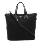 Pre-owned Fabric totes Prada Vintage , Black , Dames