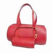 Pre-owned Fabric handbags Louis Vuitton Vintage , Red , Dames