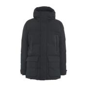 Eco Padded Down Jacket Save The Duck , Black , Heren