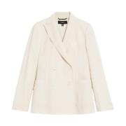 Elegante Wollen Blazer Max Mara Weekend , Beige , Dames