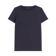 Klassieke Crewneck T-shirt met Butterfly Logo Max Mara Weekend , Blue ...