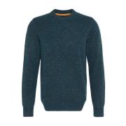 Klassieke crewneck sweater Trainsbury groen Barbour , Green , Heren