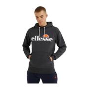 Hoodie met Kangaroo Zak Ellesse , Gray , Heren