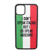 Italiaanse Vlag iPhone 11 Pro Max Hoesje Moschino , Multicolor , Unise...