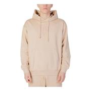 Beige Hoodie Comfortabele Pasvorm Hugo Boss , Beige , Heren