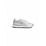 Sportieve Zilveren Sneakers met Rubberen Zool Saucony , Gray , Dames