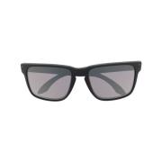 Zwarte Wayfarer Zonnebril met Grijze Lenzen Oakley , Black , Unisex