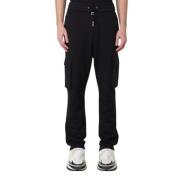 Cargo Pocket Jogging Bottoms Balmain , Black , Heren