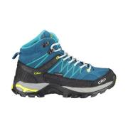 Suède Waterdichte Schoenen met Clima Protect® CMP , Blue , Dames