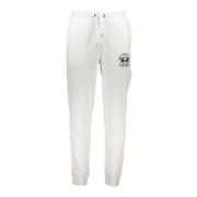 Sportieve Elastische Taillebroek met Borduurwerk La Martina , White , ...