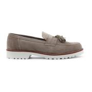 Suede Loafers met Kwastjes voor Vrouwen Made in Italia , Brown , Dames