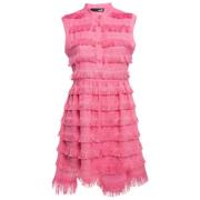 Pre-owned Cotton dresses Moschino Pre-Owned , Pink , Dames