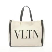 Pre-owned Canvas totes Valentino Vintage , Beige , Dames