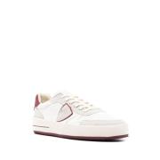 Witte Bordeaux Sneaker Philippe Model , Multicolor , Heren