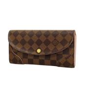 Pre-owned Canvas wallets Louis Vuitton Vintage , Brown , Dames