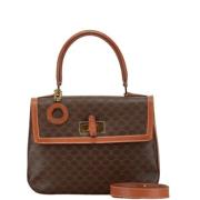 Pre-owned Canvas celine-bags Celine Vintage , Brown , Dames