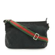 Pre-owned Canvas gucci-bags Gucci Vintage , Black , Dames