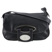 Pre-owned Leather shoulder-bags Bally Pre-owned , Black , Dames