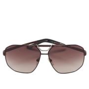 Pre-owned Metal sunglasses Marc Jacobs Pre-owned , Brown , Dames