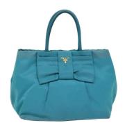 Pre-owned Fabric prada-bags Prada Vintage , Blue , Dames