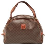 Pre-owned Canvas celine-bags Celine Vintage , Brown , Dames