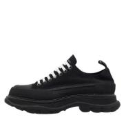 Pre-owned Canvas sneakers Alexander McQueen Pre-owned , Black , Dames