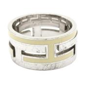 Pre-owned Silver rings Hermès Vintage , Gray , Unisex